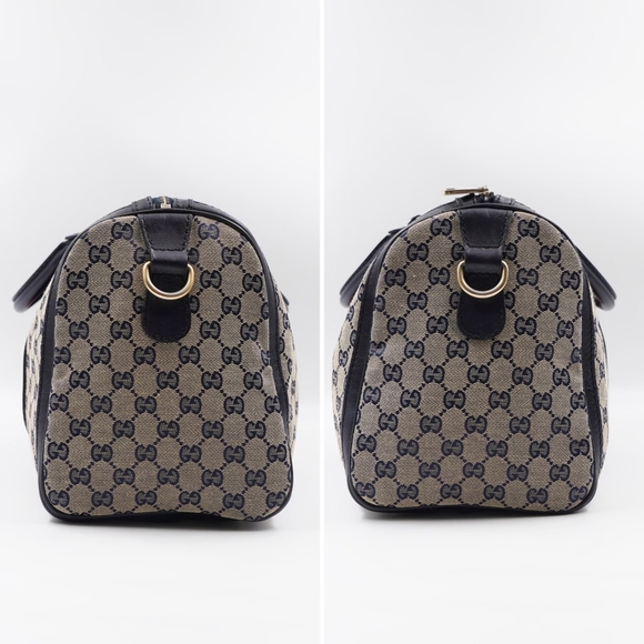 ❌️❌️SOLD❌️❌️BK23 💖 GUCCI GG Monogram Vintage Web Boston - Picture 8 of 16